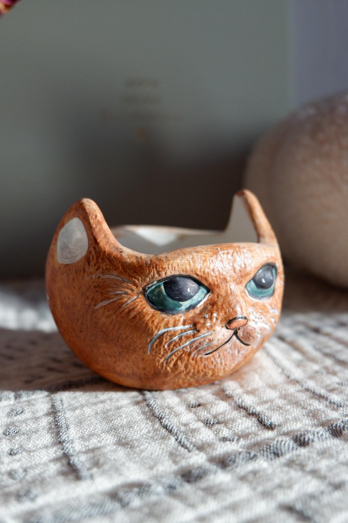 Молд подсвечник Кот