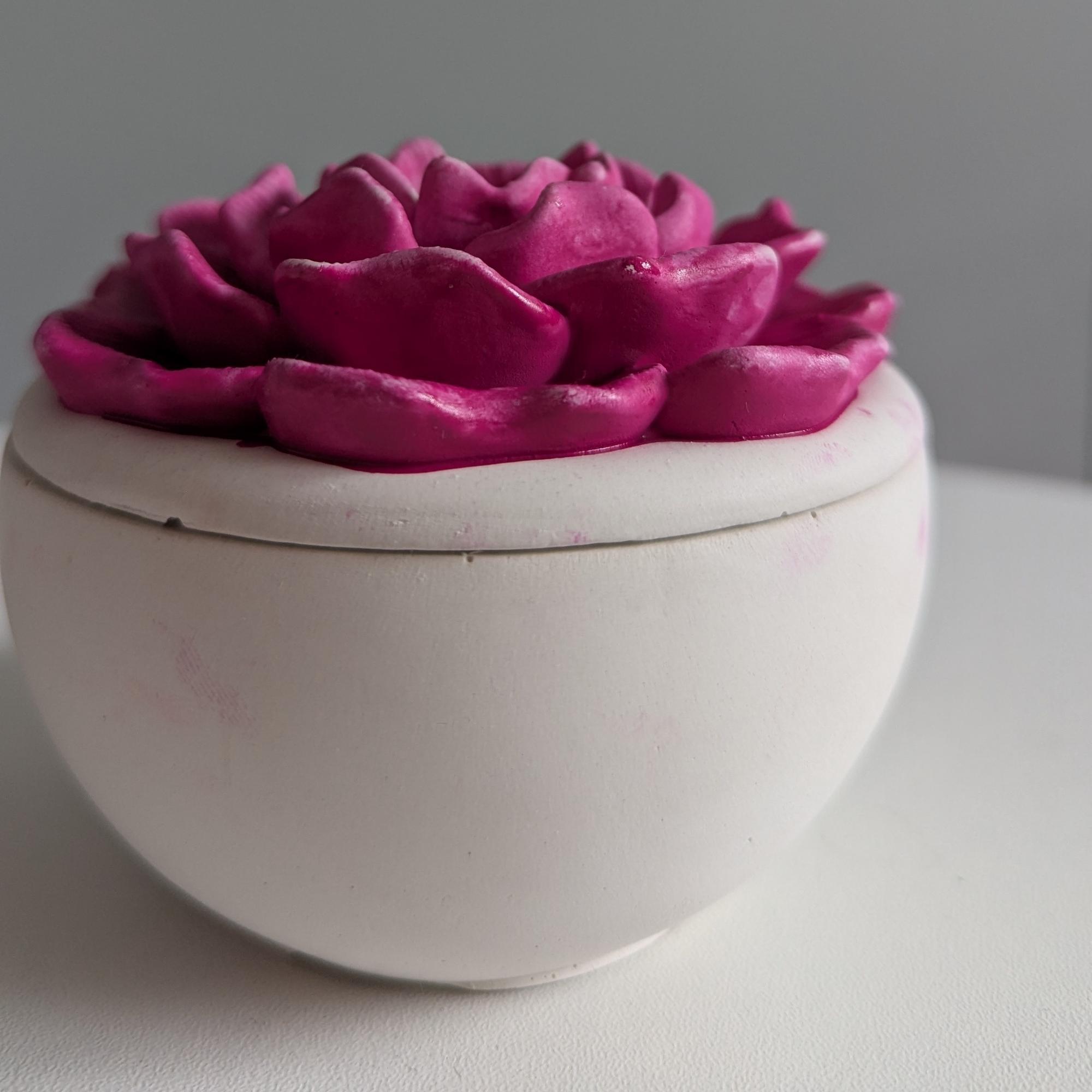 Молд подсвечник Пион S