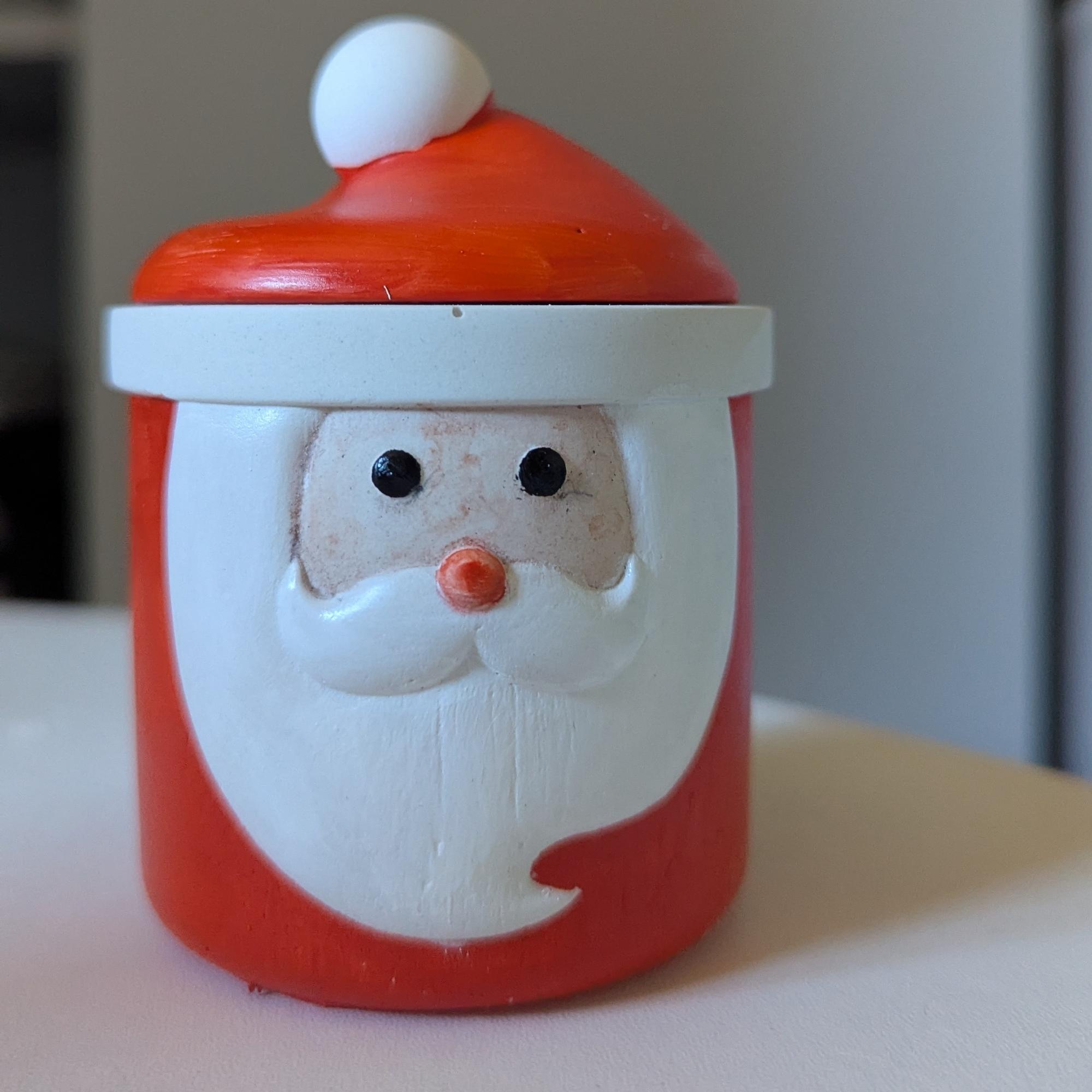 Молд стакан Дед мороз