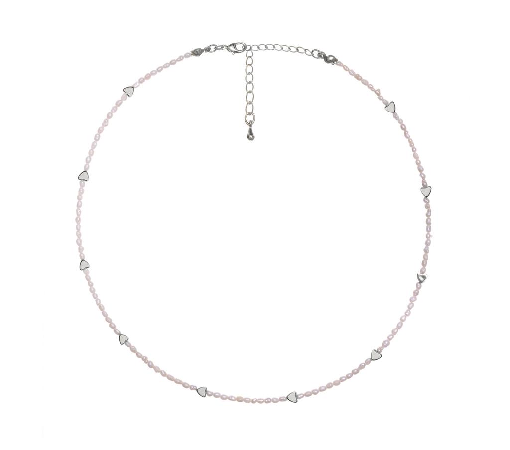 Чокер PEARL HEARTS 01