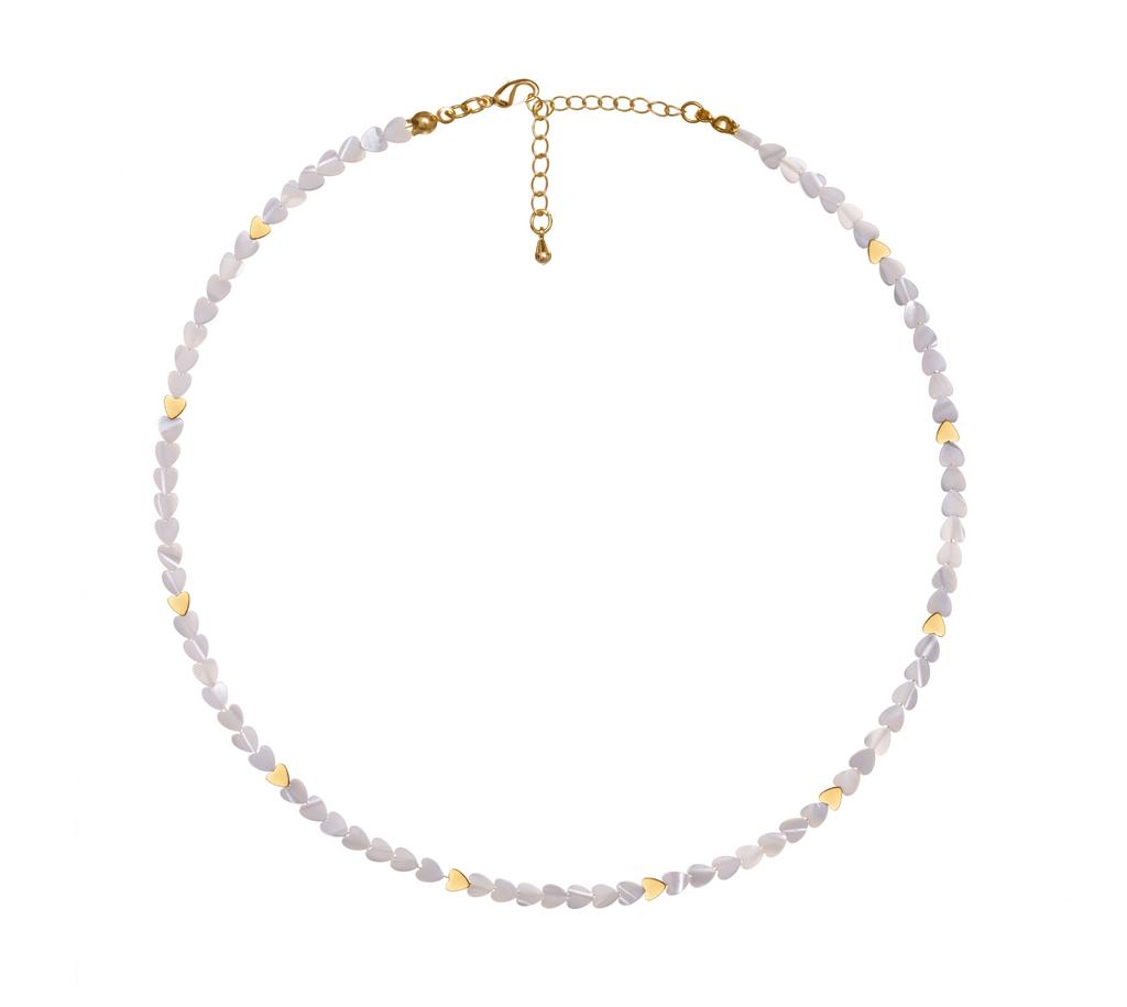 Чокер PEARL HEARTS 03