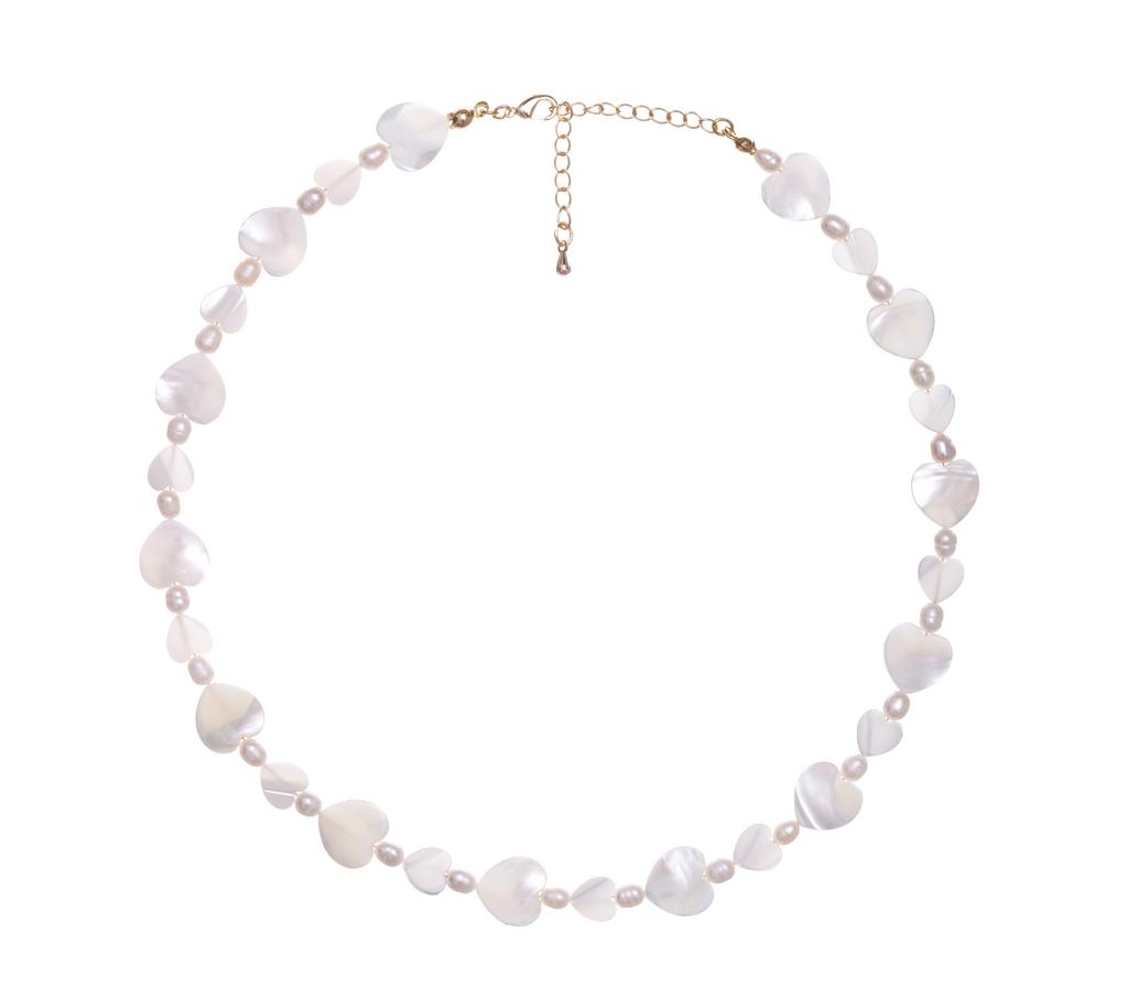 Чокер PEARL HEARTS 04