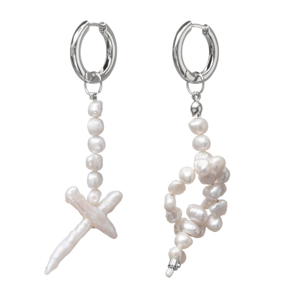 Серьги PEARL TWIN 01