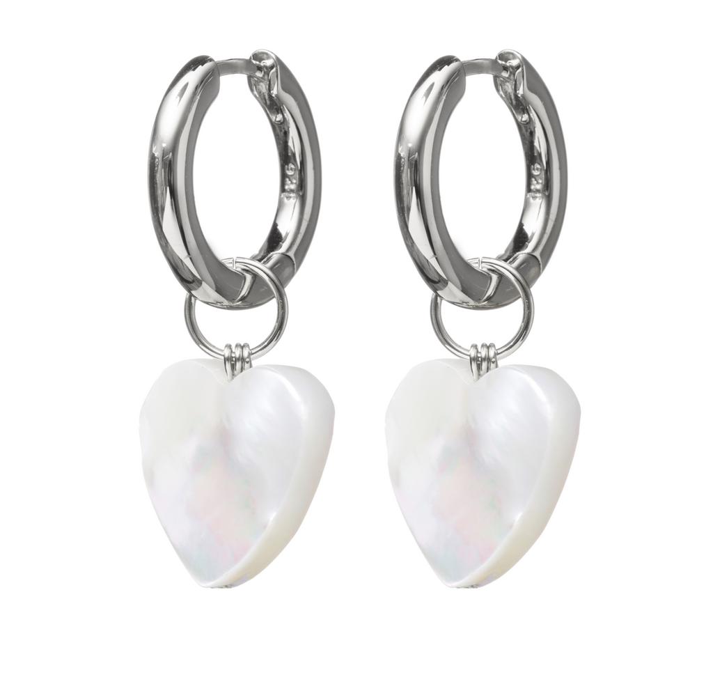 Серьги PEARL HEARTS 01