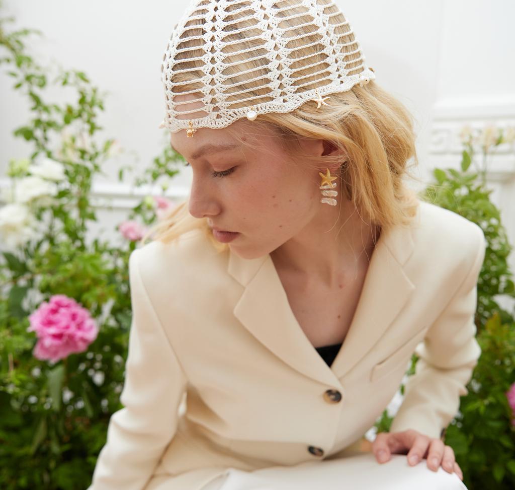 СЕРЬГИ STARFISH gold