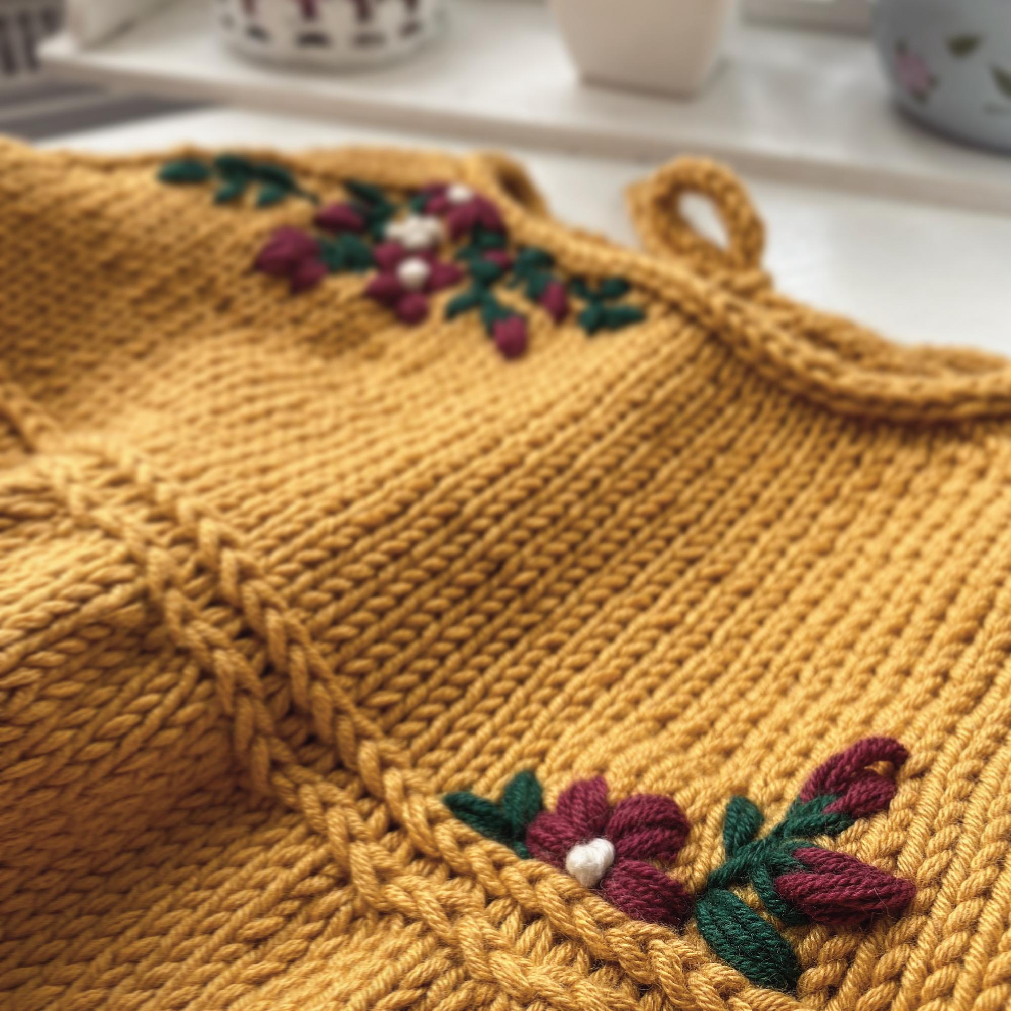 Вышивка на вязании (Телеграм канал)