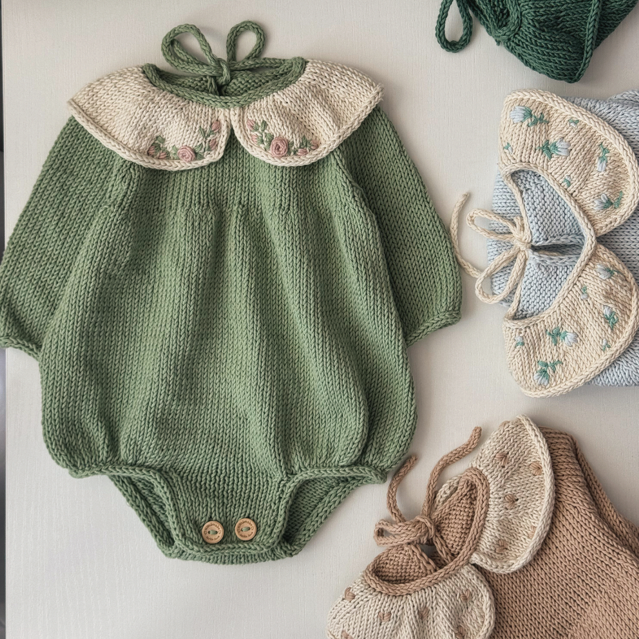 МК ромпер Незабудка