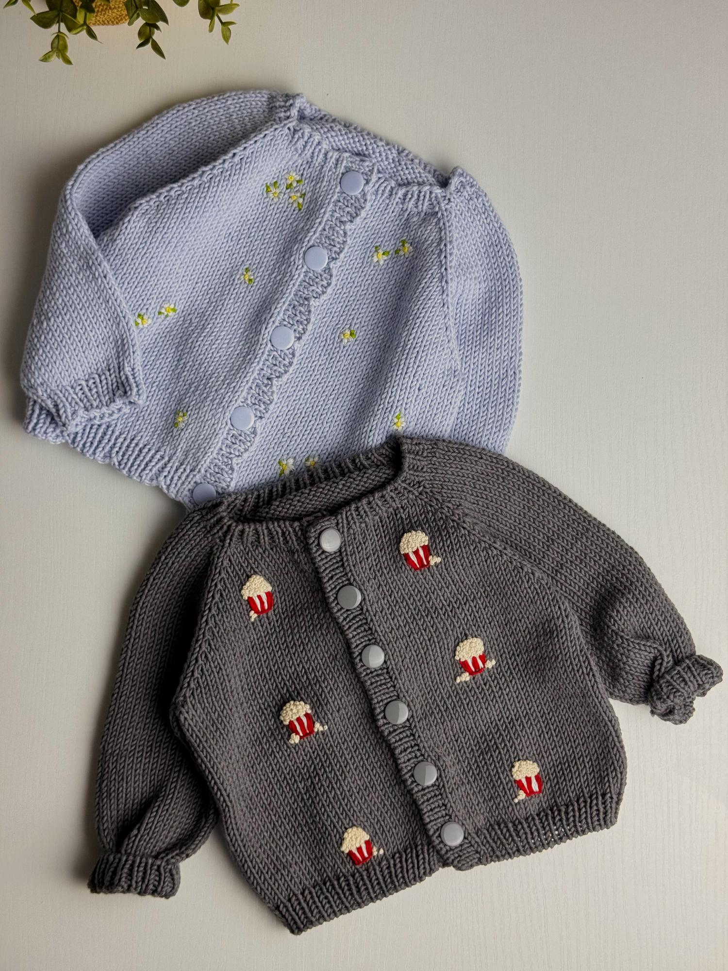 МК кардиган "Дочкам и сыночкам"