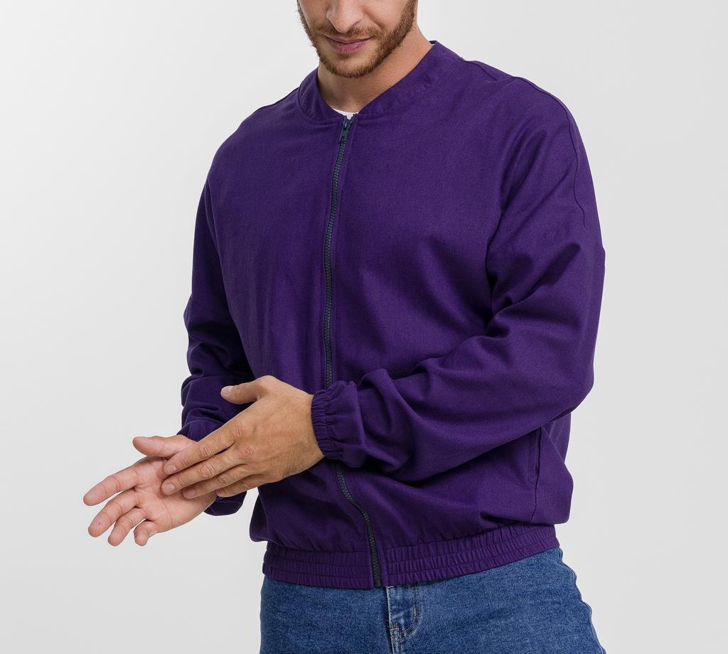 Бомбер льняной