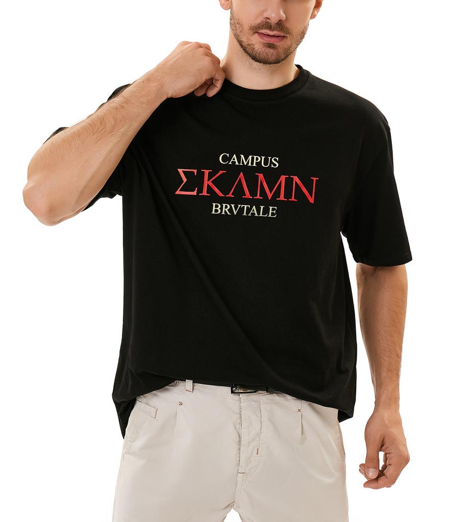 Футболка OVERSIZE campus "ЁКЛМН"