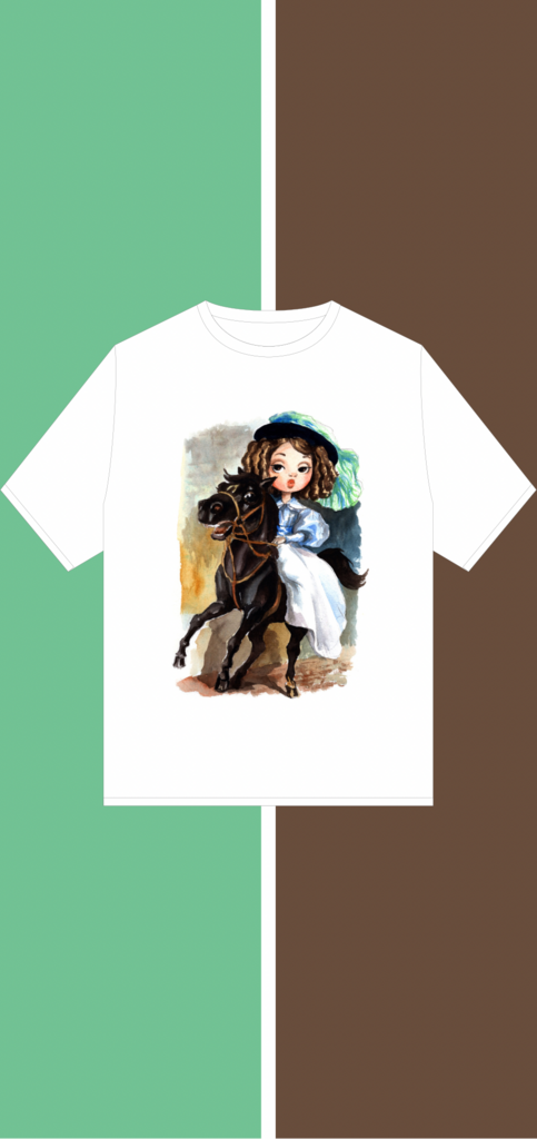 Футболка "Всадница"