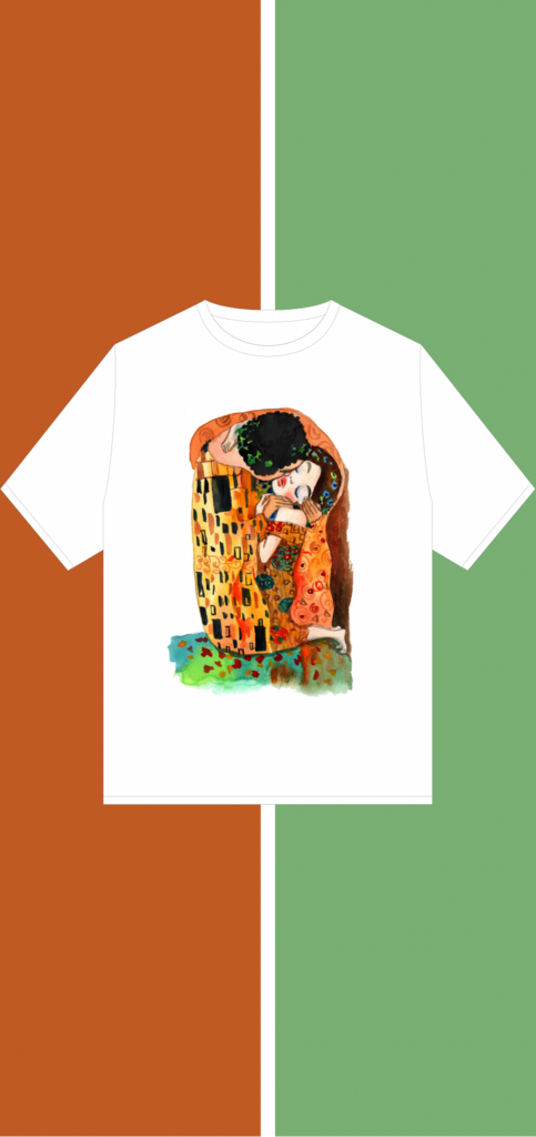 Футболка "Поцелуй"