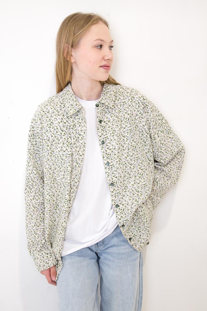 Рубашка "Цветочный бриз"