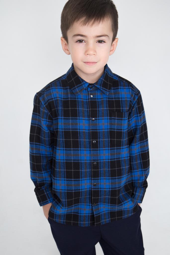 Рубашка СИНЯЯ КЛЕТКА
