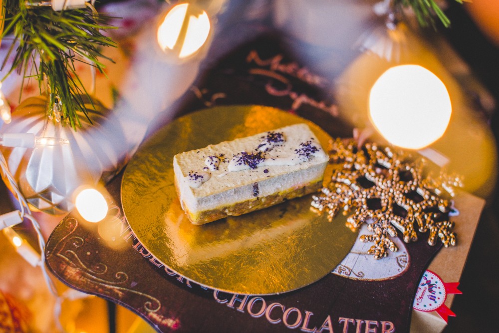 Пирожное "Мандарин-мята"