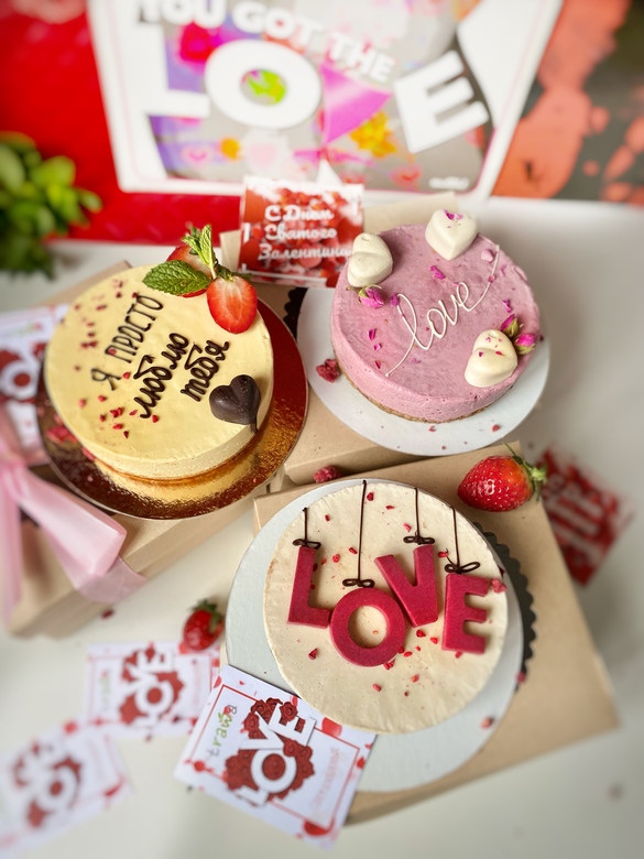 Торт ко Дню Влюбленных