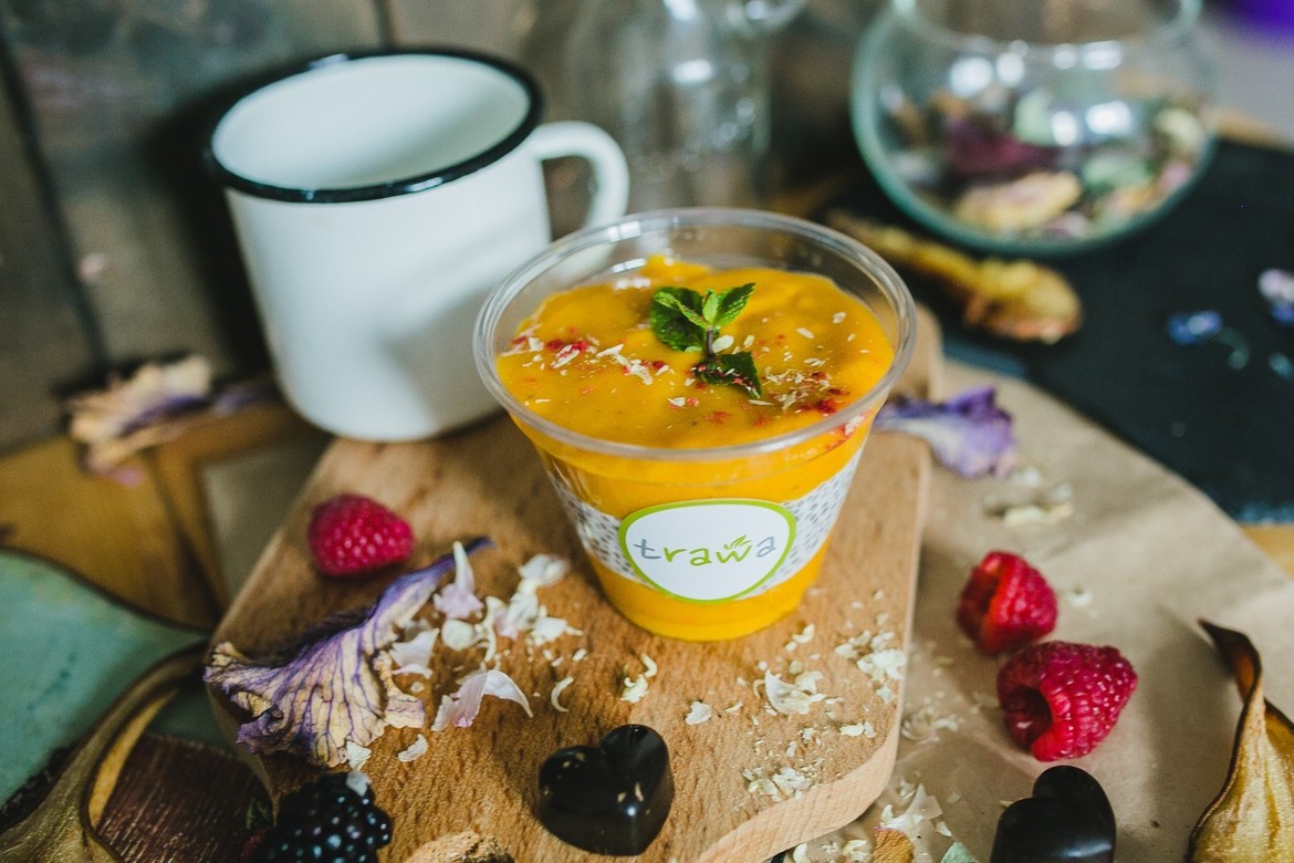 Чиа - пудинг (Манговый)