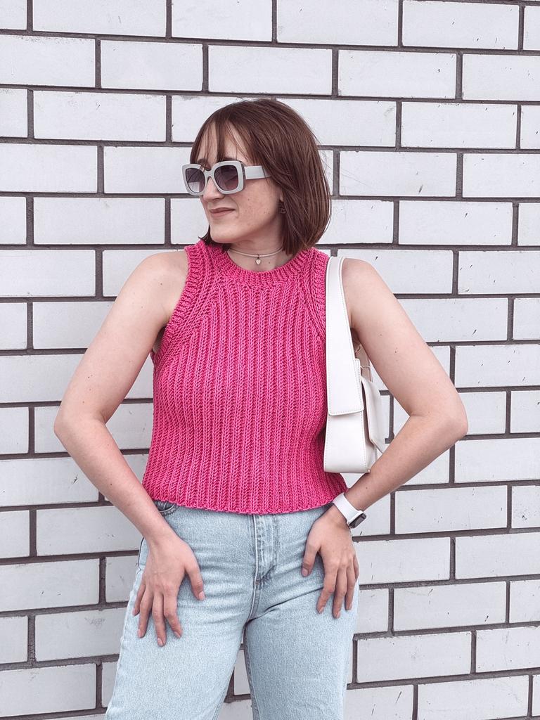 Мастер-класс по вязанию топа "Margaret"