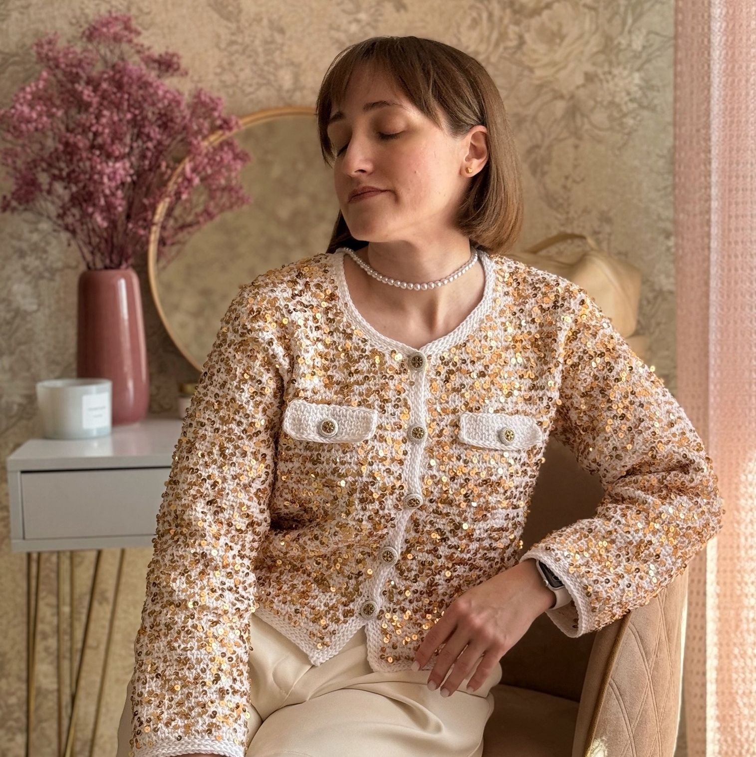 Мастер-класс по вязанию жакета "Chanel"