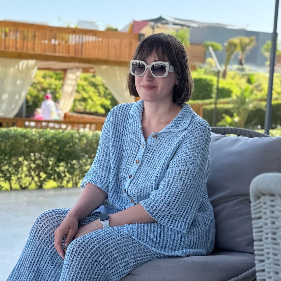 Мастер-класс по вязанию рубашки "Marcos" крючком