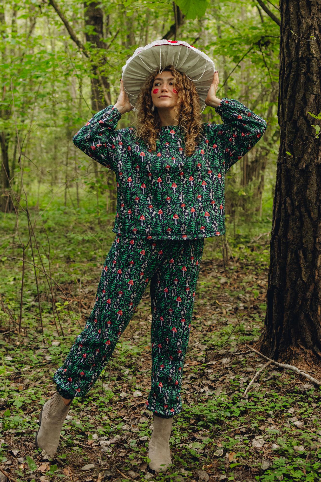 Костюм - Принт Грибы