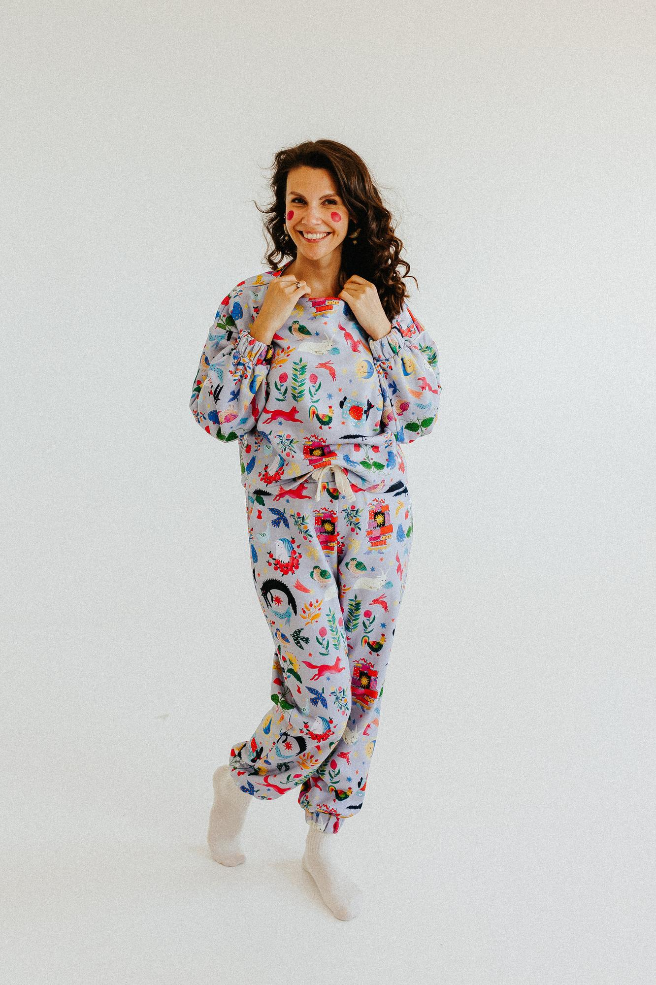 Костюм - Принт Сказка На Сером