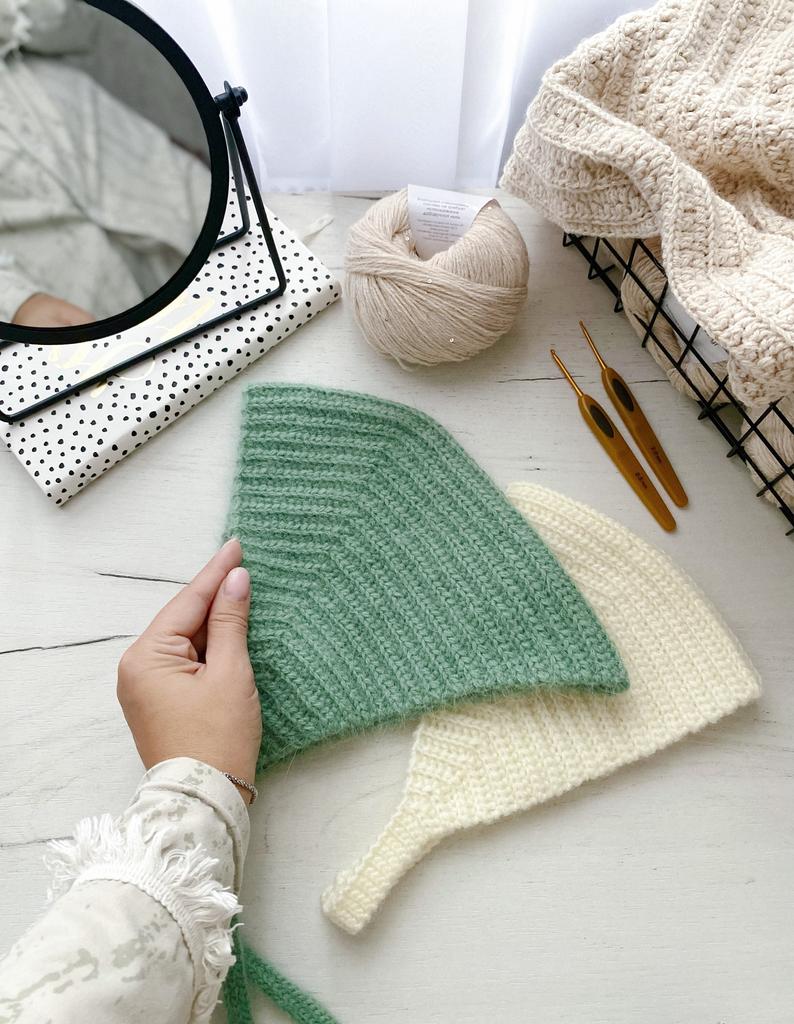 Мастер-класс Мини-косынка «Lady» (2 в 1)