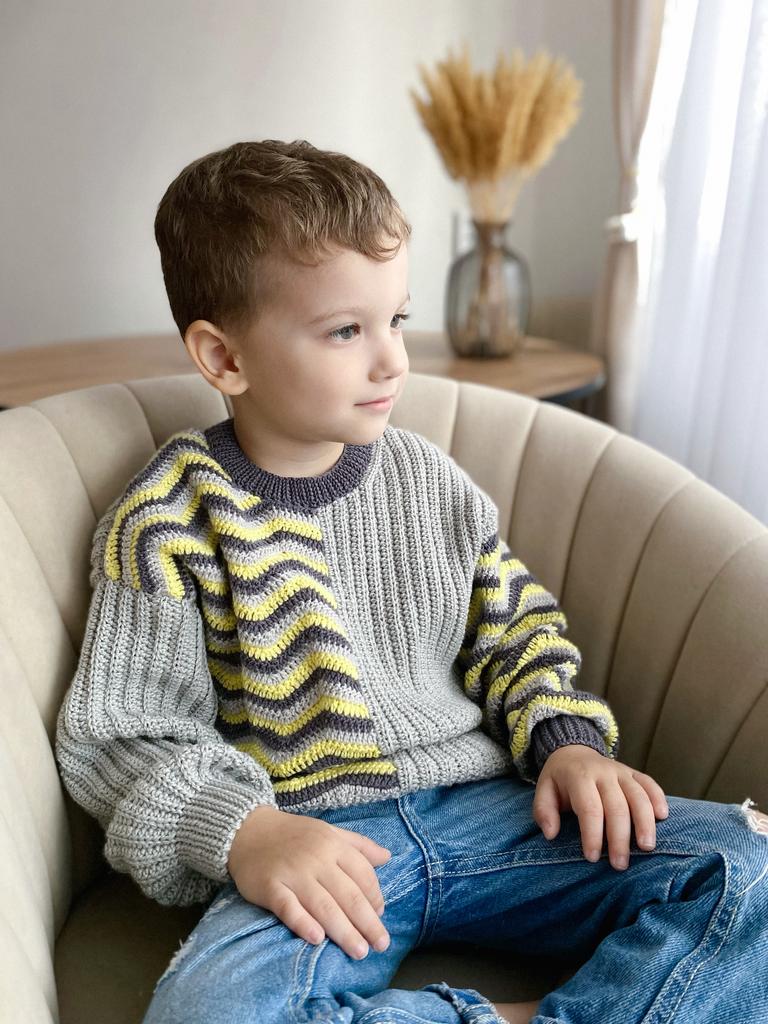 Мастер-класс Джемпер “Zigzag”