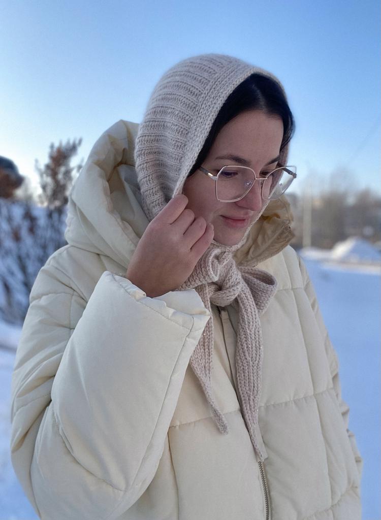 Мастер-класс Косынка-капюшон «Adele»