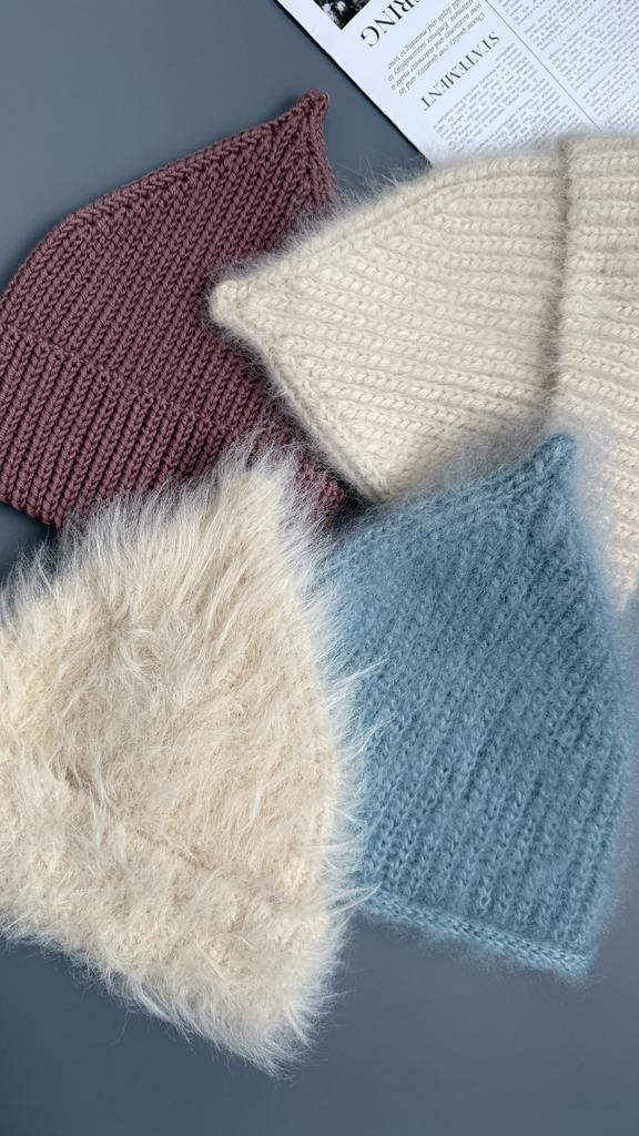 Мастер-класс Шапка с пипкой "RASHEL"