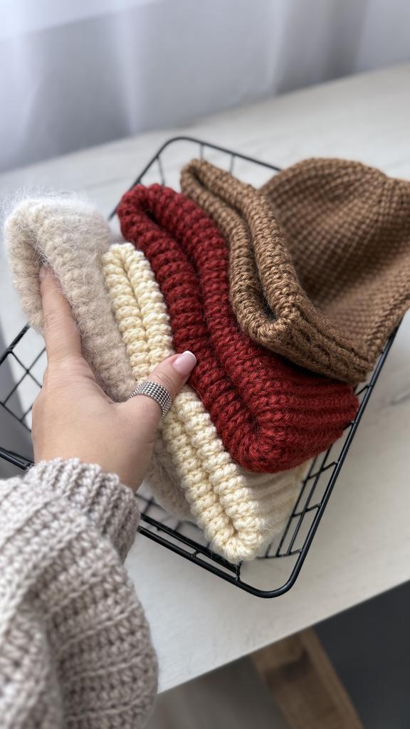 КУРС «Шапки крючком: 5 макушек»