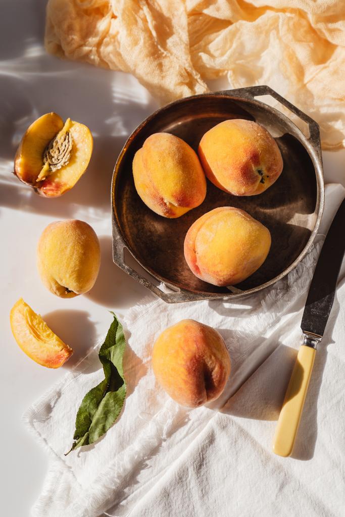 Персики, июль 2022, 20х30