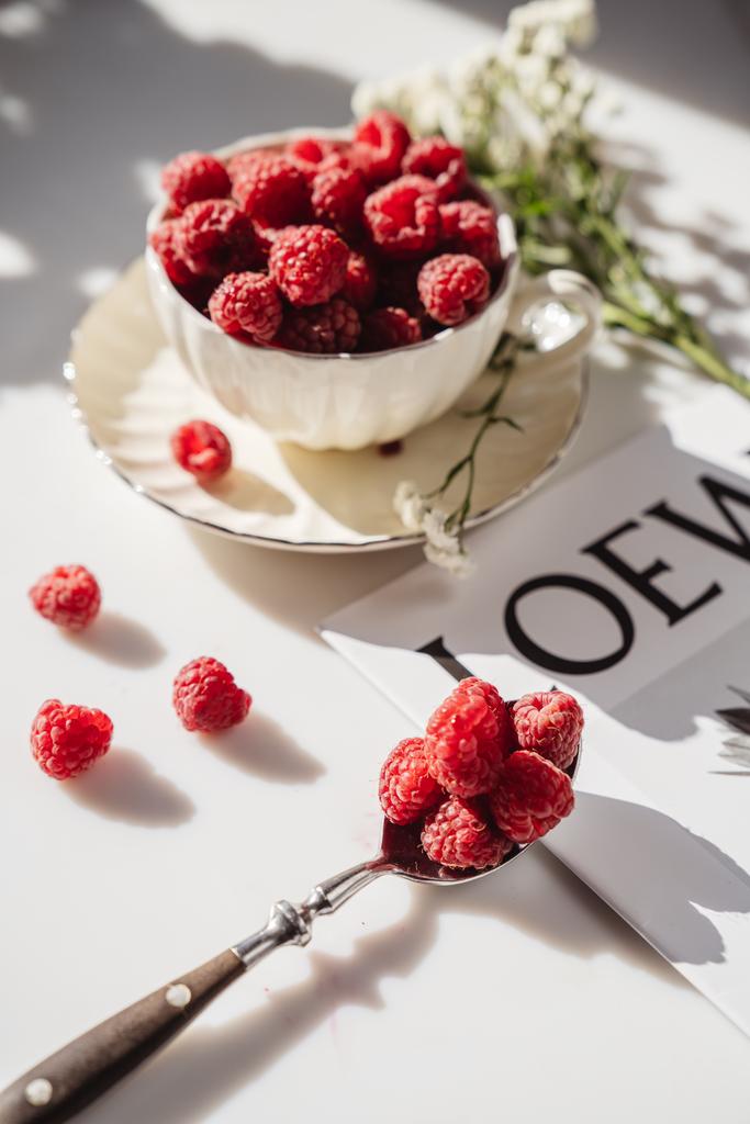 Малина, июль 2022, 20х30