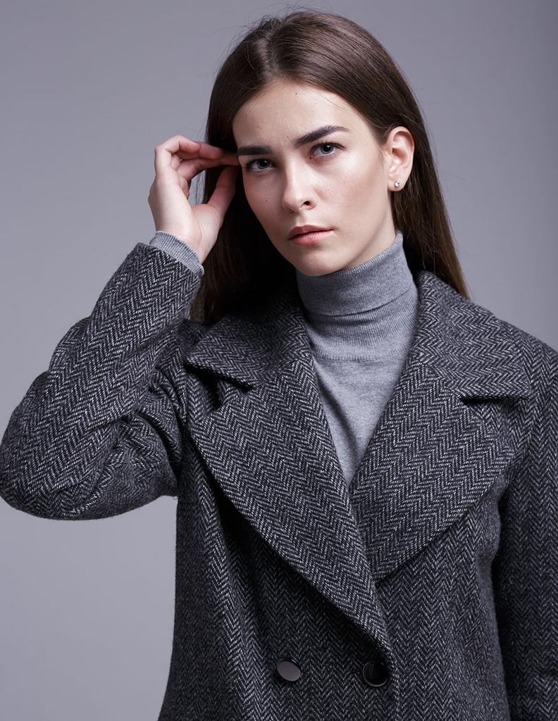 Женское классическое пальто