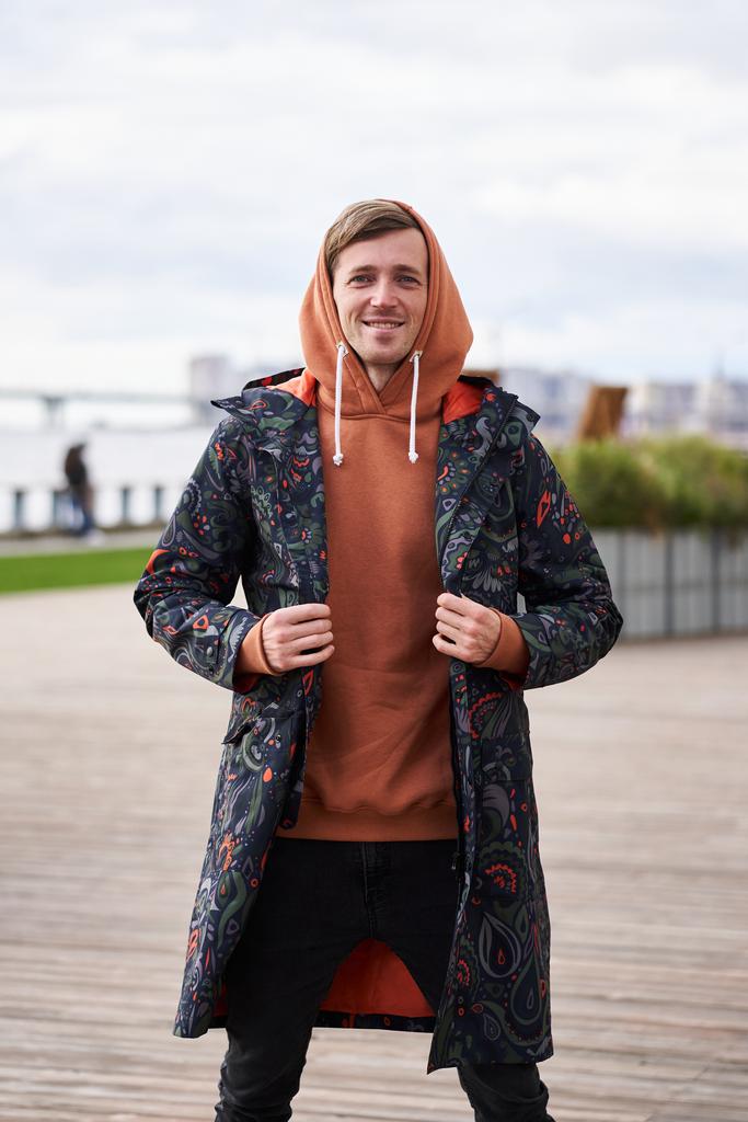 Плащ-дождевик мужской Лесной