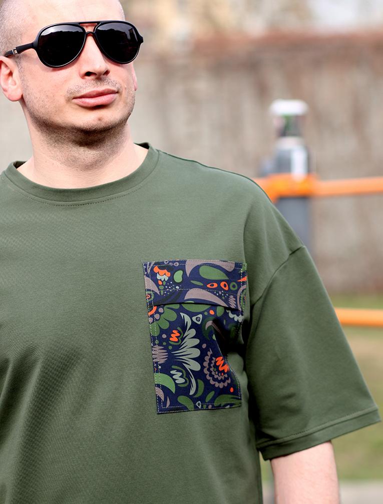 Хаки оверсайз унисекс