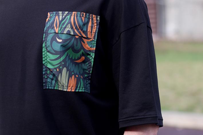 Черная оверсайз унисекс