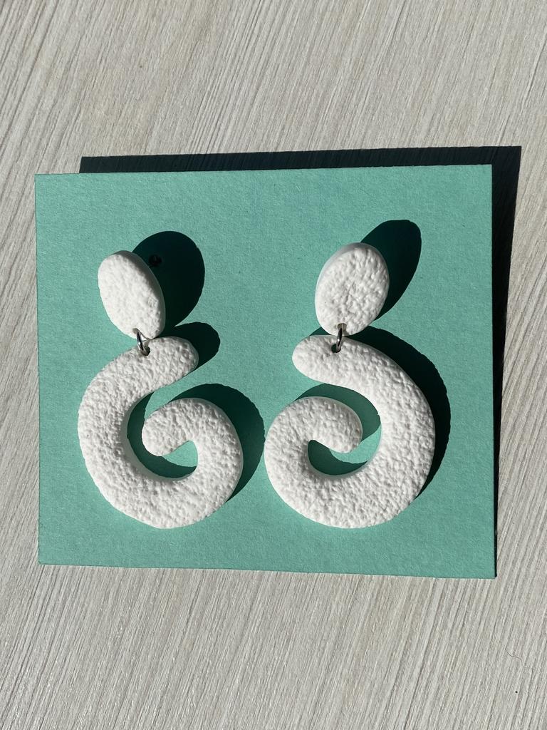 Серьги Ракушки Памуккале