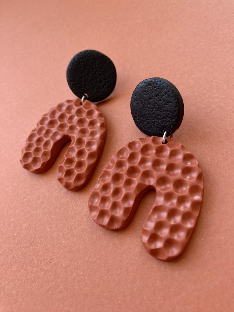 Серьги Подковки Терра