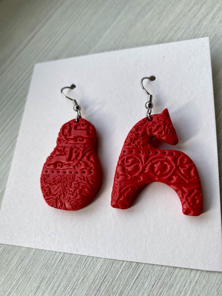 Серьги Авангард