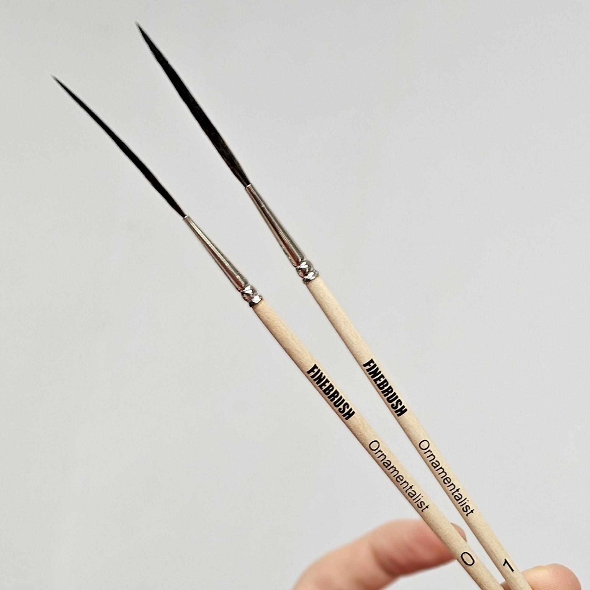 Кисть для пинстрайпинга Finebrush "Ornamentalist"