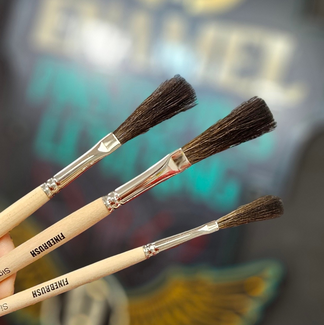 Кисть для леттеринга. Finebrush Signwriter 2