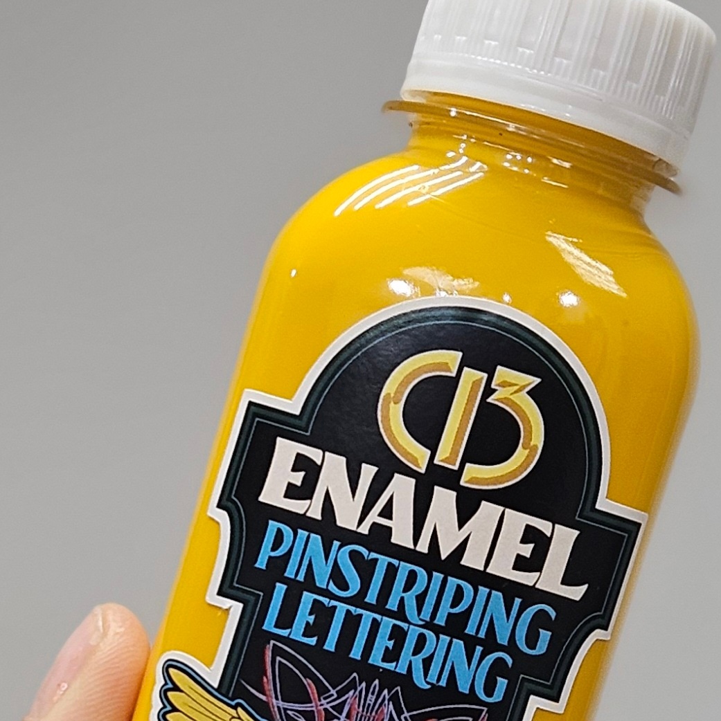 "Lemon yellow " Эмаль для пинстрайпинга С-13 CE-01