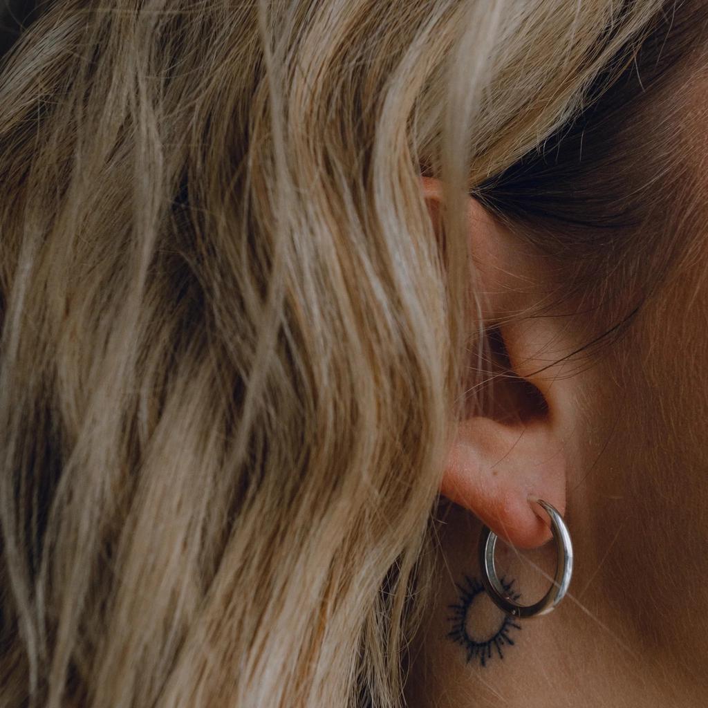 Серьга Конго (15мм) (Ag 925)