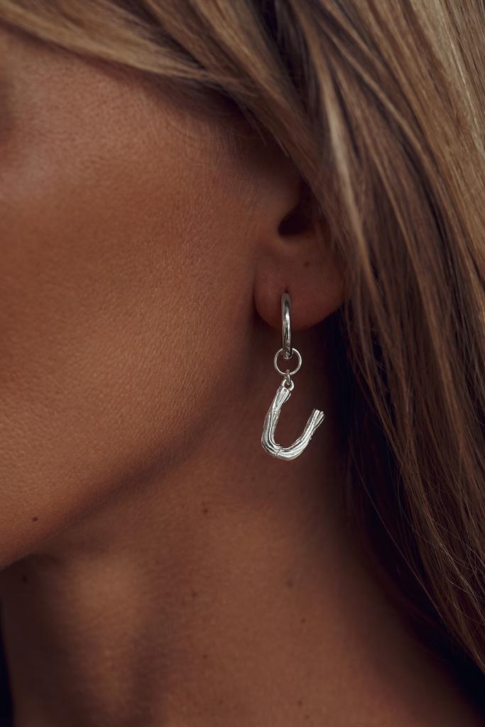 Подвеска на серьгу "U" (Ag 925)