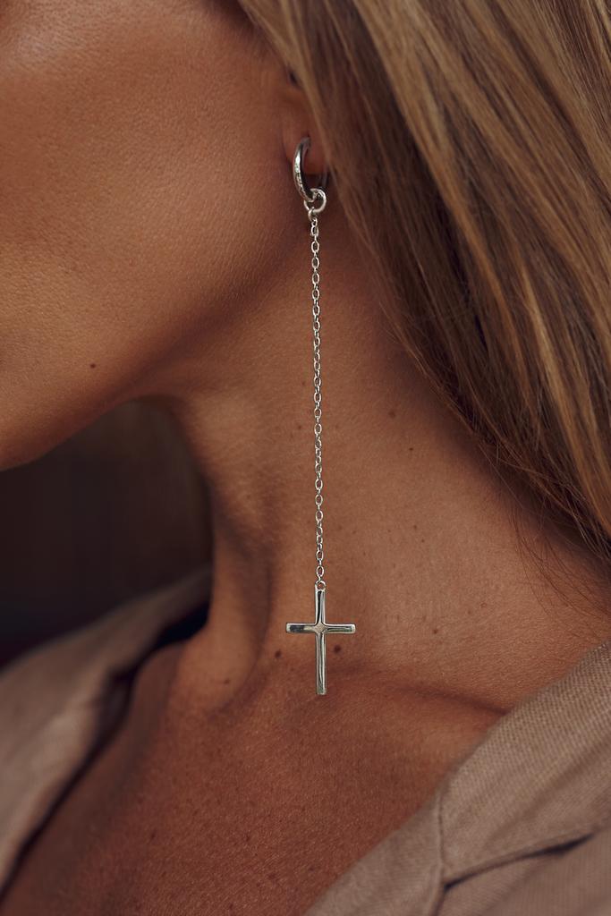 Подвеска на серьгу Jesus Christ (Ag 925)