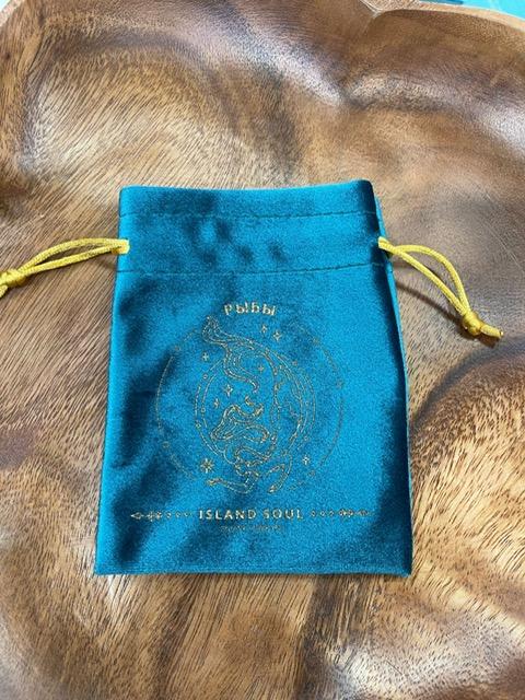 Мешочек Знак зодиака Рыбы (морская волна)