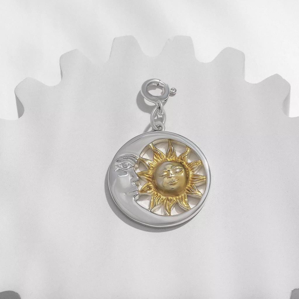 Подвеска "Затмение" на карабине (Ag 925)