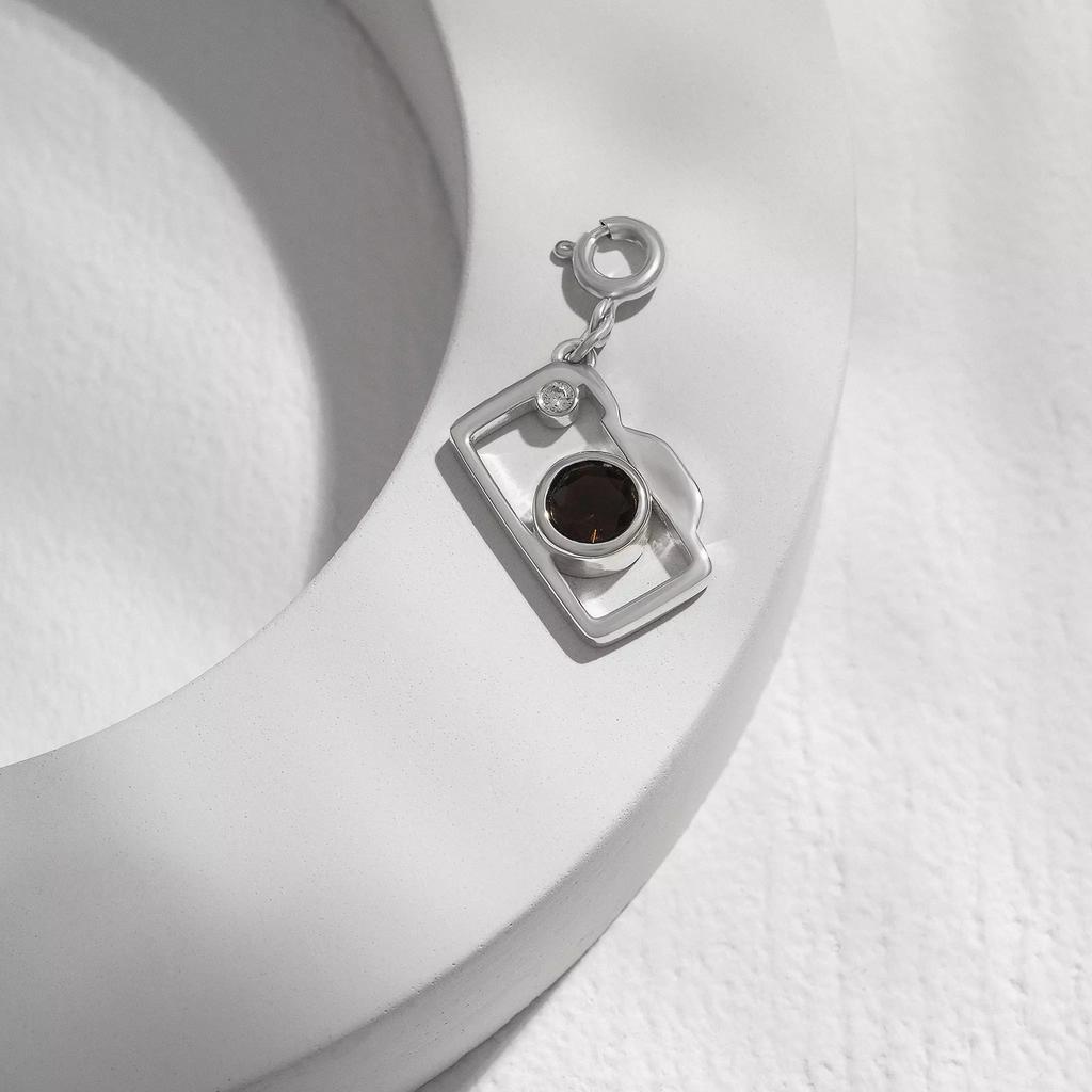 Подвеска "Фотоаппарат" на карабине (Ag 925)