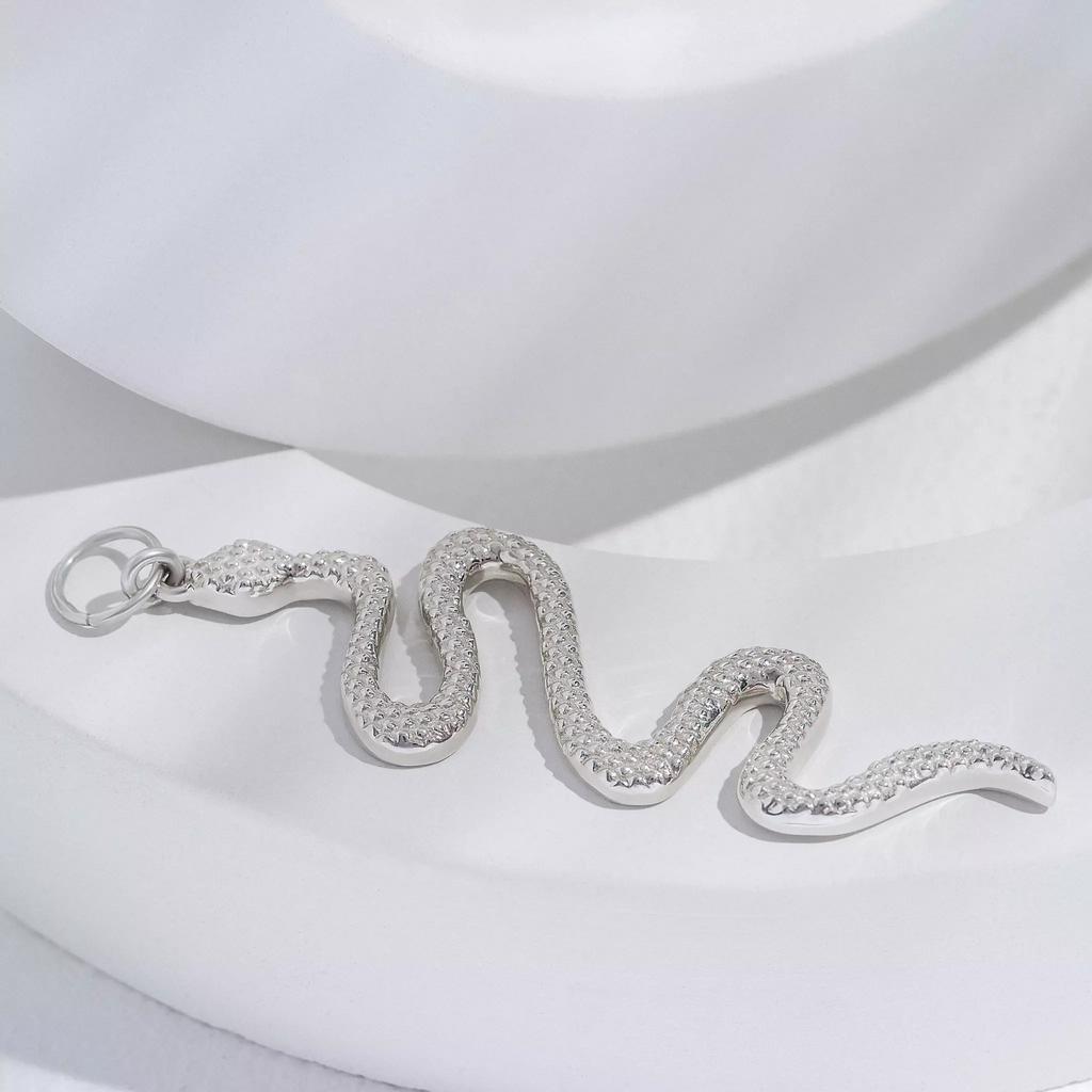 Подвеска на серьгу Snake (левая) (Ag 925)